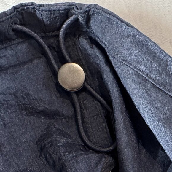 NWOT Athleta Lunar Shine Button Down Shirt in Dark Rinse - Picture 7 of 11